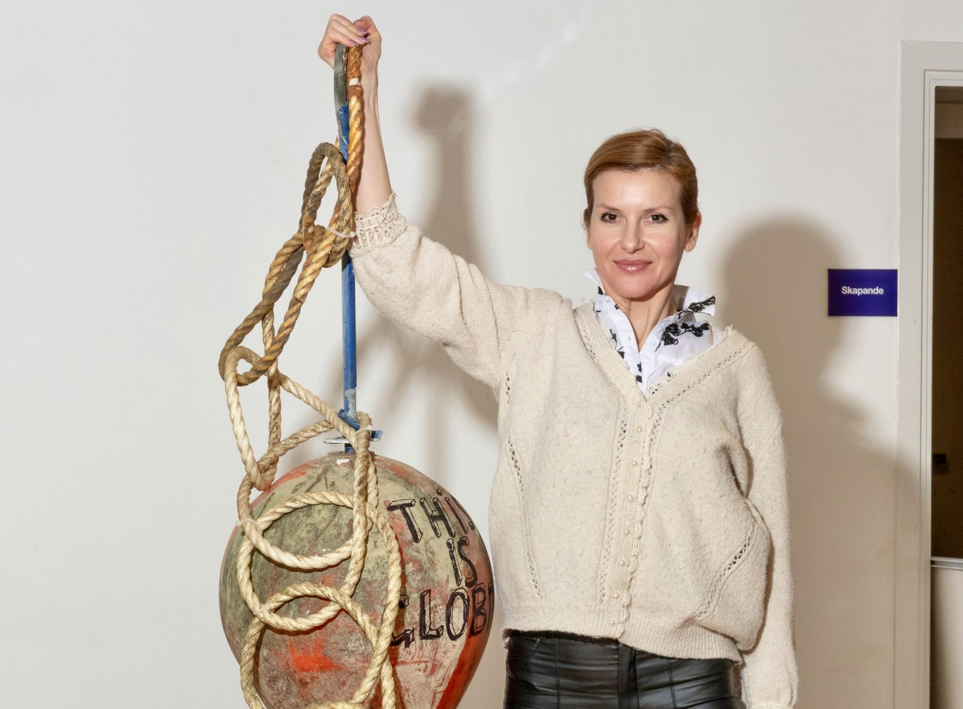 L. Christeseva is an activist for climate.